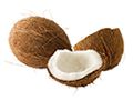 Kokosmelk of kokosroom voor een exotische toets
